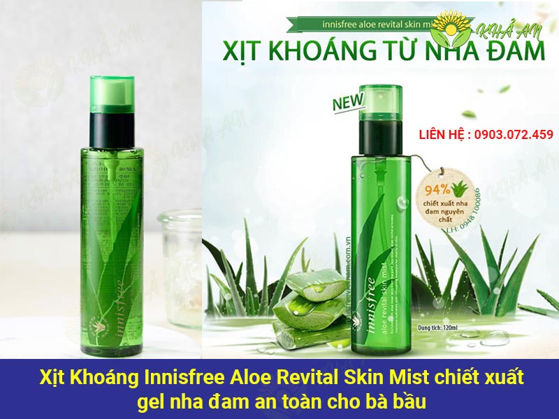 Xịt Khoáng Innisfree Aloe Revital Skin Mist