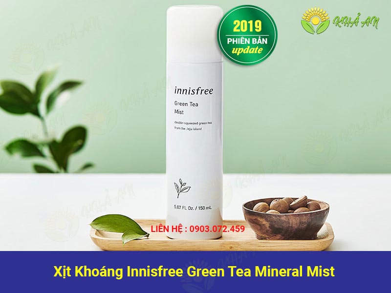 Xịt Khoáng Innisfree Green Tea Mineral Mist