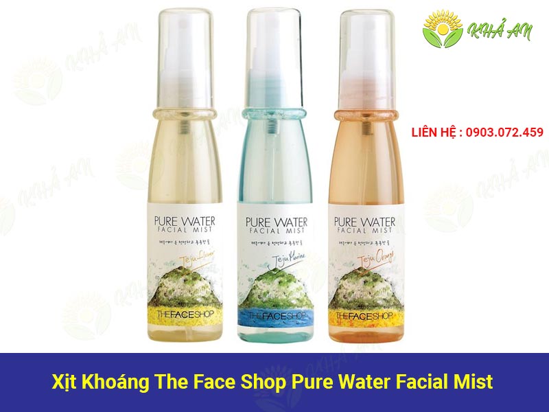 Xịt Khoáng The Face Shop Pure Water Facial Mist